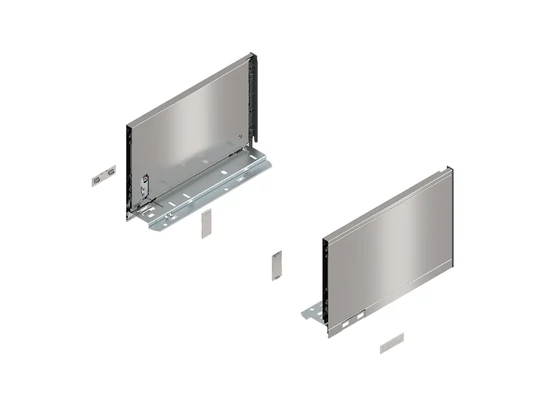 BLUM LEGRABOX pure káva C, 270, INOX (ujjlenyomatálló)