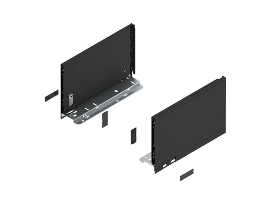 BLUM LEGRABOX pure káva C, 270 mm, karbonfekete matt