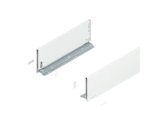 BLUM LEGRABOX pure káva C, 450 mm, selyemfehér matt