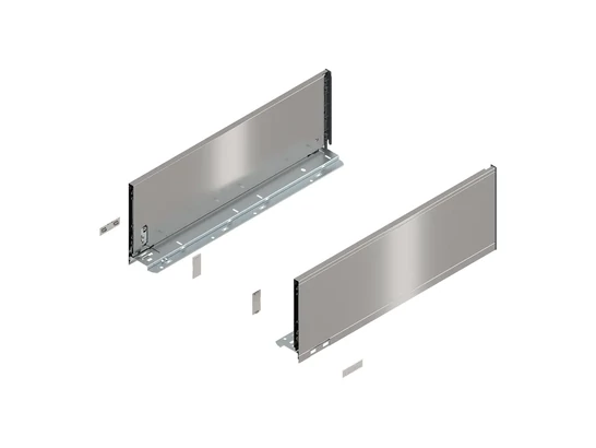 BLUM LEGRABOX pure káva C, 500, INOX (ujjlenyomatálló)