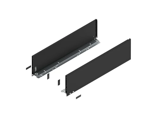 BLUM LEGRABOX pure káva C, 650 mm, karbonfekete matt