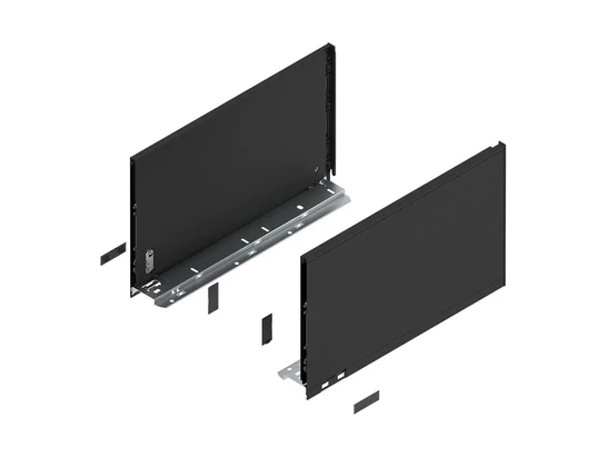 BLUM LEGRABOX pure káva F, 400 mm, karbonfekete matt