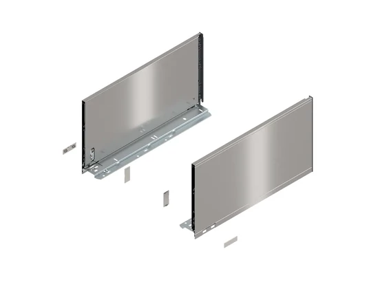 BLUM LEGRABOX pure káva F, 450, INOX (ujjlenyomatálló)