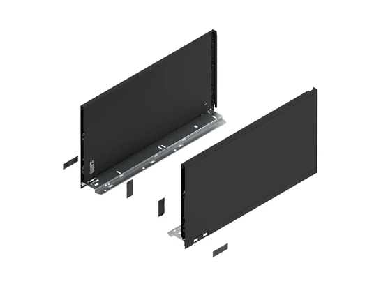 BLUM LEGRABOX pure káva F, 450 mm, karbonfekete matt