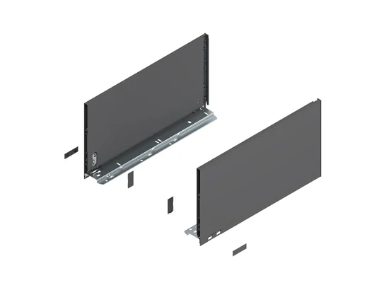 BLUM LEGRABOX pure káva F, 450 mm, orionszürke matt