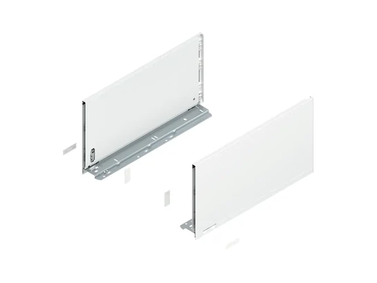 BLUM LEGRABOX pure káva F, 450 mm, selyemfehér matt