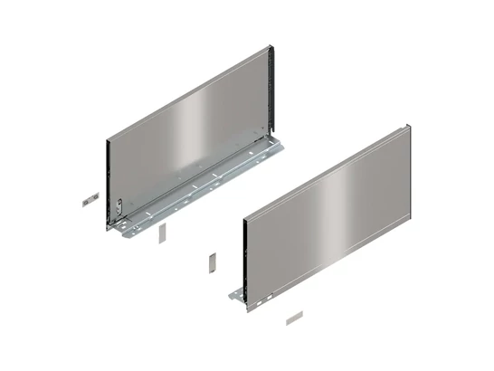 BLUM LEGRABOX pure káva F, 500, INOX (ujjlenyomatálló)