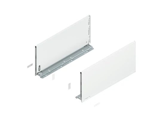 BLUM LEGRABOX pure káva F, 500 mm, selyemfehér matt