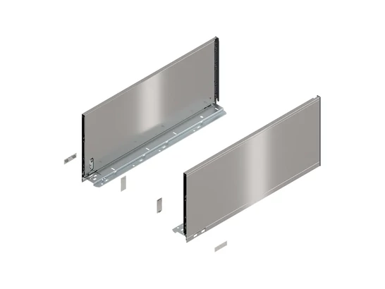 BLUM LEGRABOX pure káva F, 550, INOX (ujjlenyomatálló)