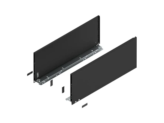 BLUM LEGRABOX pure káva F, 600 mm, karbonfekete matt