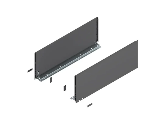 BLUM LEGRABOX pure káva F, 650 mm, orionszürke matt