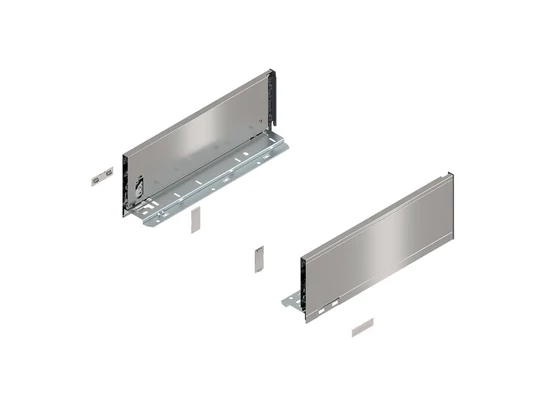 BLUM LEGRABOX pure káva M, 350, INOX (ujjlenyomatálló)