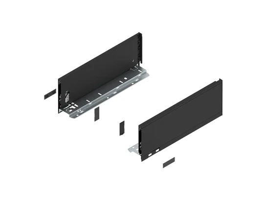 BLUM LEGRABOX pure káva K, 350 mm, karbonfekete matt