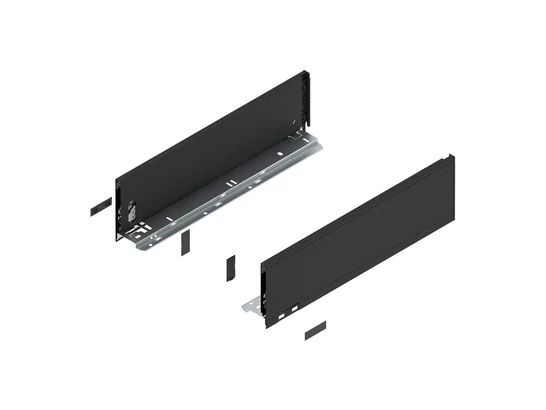 BLUM LEGRABOX pure káva K, 450 mm, karbonfekete matt