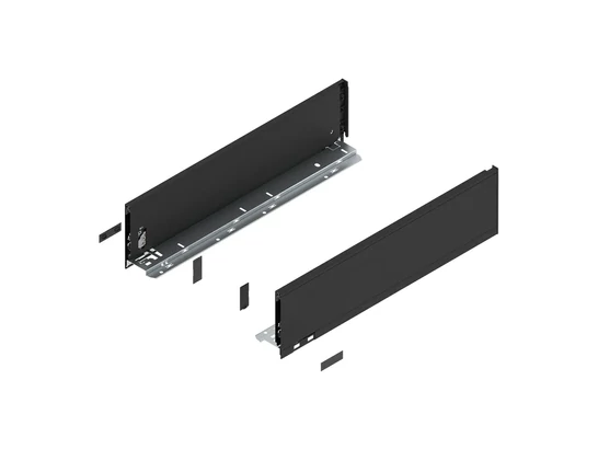 BLUM LEGRABOX pure káva K, 500 mm, karbonfekete matt