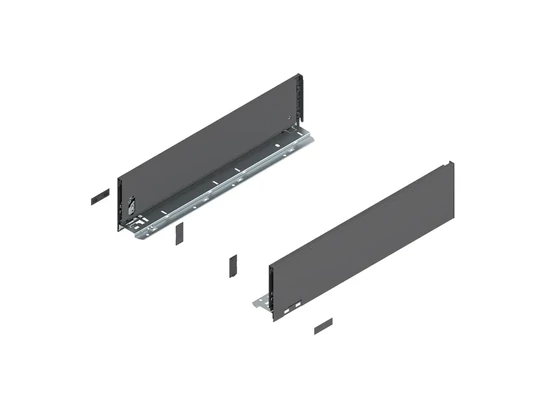 BLUM LEGRABOX pure káva K, 500 mm, orionszürke matt