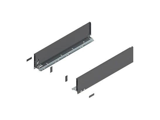 BLUM LEGRABOX pure káva K, 550 mm, orionszürke matt