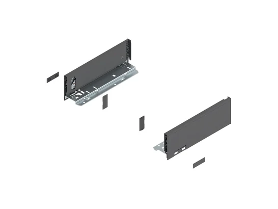 BLUM LEGRABOX pure káva M, 270 mm, orionszürke-matt