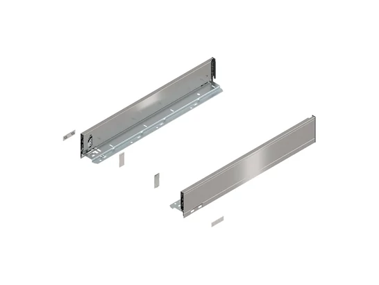 BLUM LEGRABOX pure káva M, 550, INOX (ujjlenyomatálló)