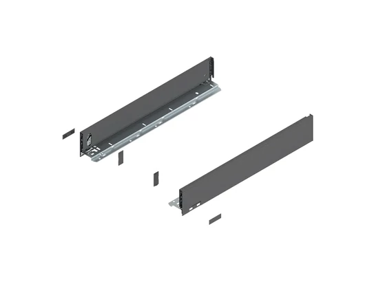 BLUM LEGRABOX pure káva M, 550 mm, orionszürke-matt