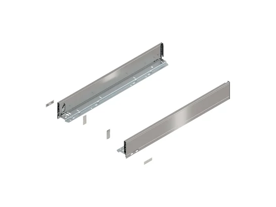 BLUM LEGRABOX pure káva M, 650, INOX (ujjlenyomatálló)