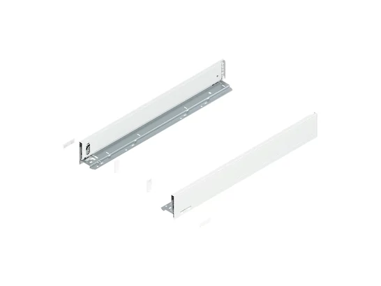 BLUM LEGRABOX pure káva M, 650 mm, selyemfehér matt