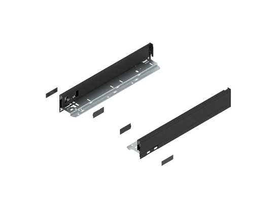 BLUM LEGRABOX pure káva N, 400, karbonfekete-matt