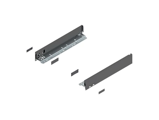 BLUM LEGRABOX pure káva N, 400 mm, orionszürke-matt