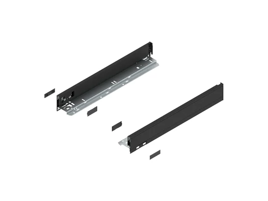 BLUM LEGRABOX pure káva N, 450, karbonfekete-matt