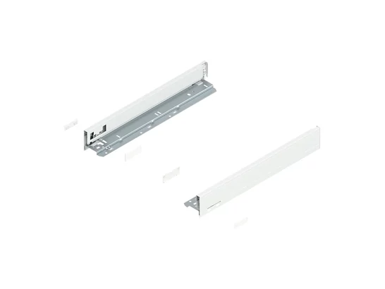 BLUM LEGRABOX pure káva N, 450 mm, selyemfehér matt