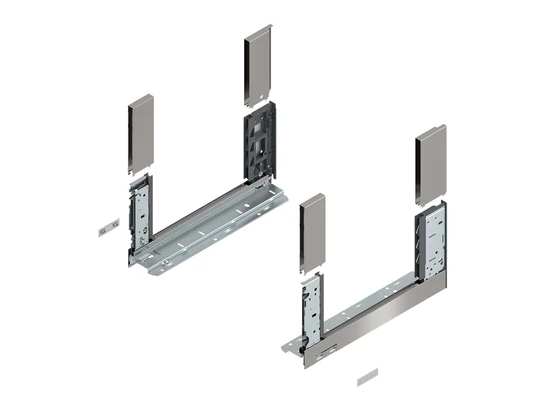 BLUM LEGRABOX free káva C, 350, Inox(ujjlenyomatálló)