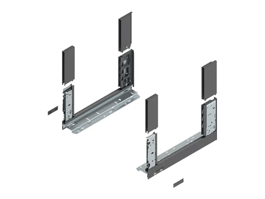 BLUM LEGRABOX free káva C, 350mm, orionszürke matt