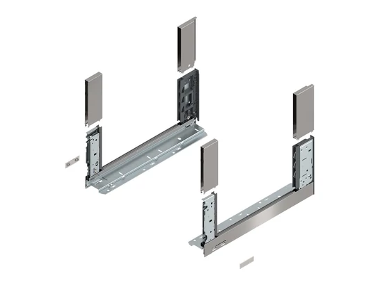 BLUM LEGRABOX free káva C, 400, Inox(ujjlenyomatálló)