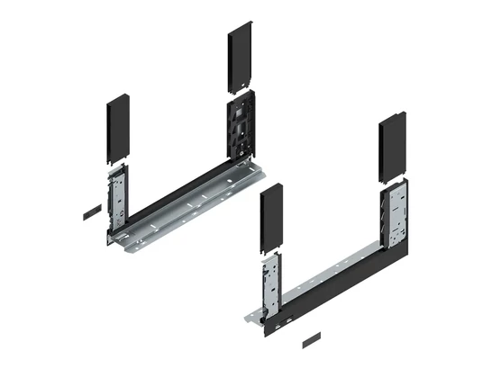 BLUM LEGRABOX free káva C, 400mm, karbonfekete matt