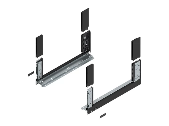 BLUM LEGRABOX free káva C, 450mm, karbonfekete matt