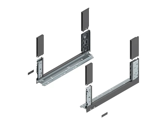 BLUM LEGRABOX free káva C, 450mm, orionszürke matt
