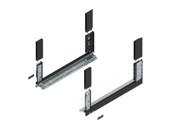 BLUM LEGRABOX free káva C, 500mm, karbonfekete matt