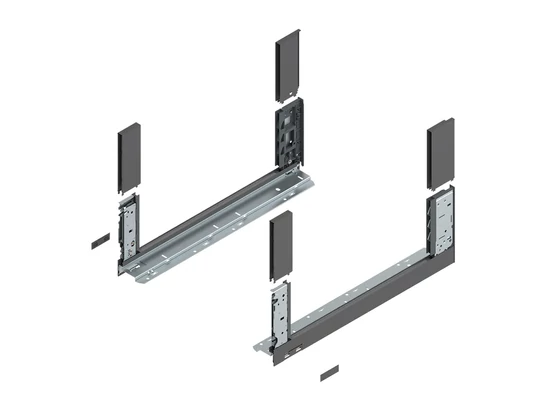 BLUM LEGRABOX free káva C, 500mm, orionszürke matt