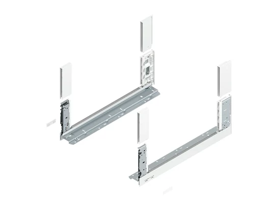 BLUM LEGRABOX free káva C, 500 mm, selyemfehér matt