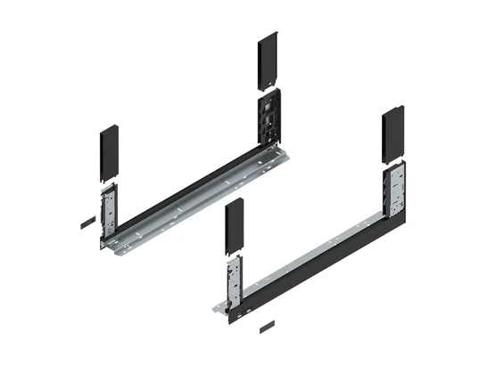 BLUM LEGRABOX free káva C, 600mm, karbonfekete matt