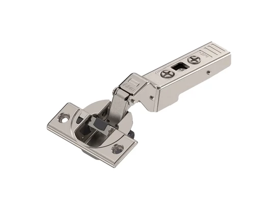 BLUM CLIP top BLUMOTION szögbenálló kivetőpánt 20° II, ráütődő, csavaros