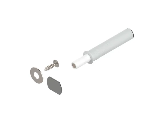 BLUM TIP-ON ajtókhoz 956.1004 rövid változat mágnessel. selyemfehér