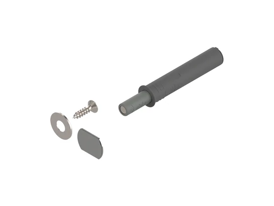 BLUM TIP-ON ajtókhoz 956.1004 rövid változat mágnessel. szürke