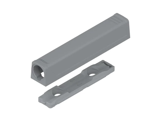 BLUM TIP-ON egyenes adapter 956A1201. hosszú változat. szürke