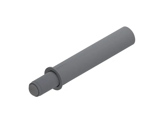 BLUM BLUMOTION pánt felőli oldalon befúrható. ø10 furat. RAL7037 szürke