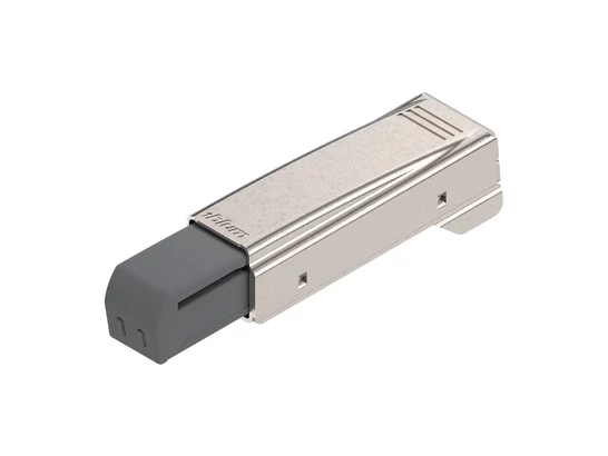 BLUM BLUMOTION felpattintós.  egyenes pántkarra. acél nikkelezett