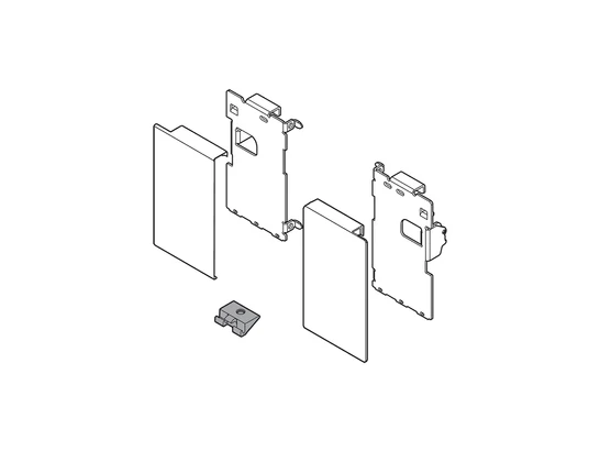 Legrabox M orionszürke belső előlaprögzítő
