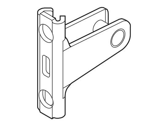 Legrabox N csavaros előlaprögzítő
