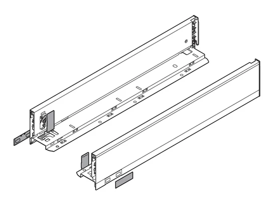 Legrabox Pure M INOX 600 káva