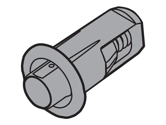 SERVO-DRIVE távtartó ütközőgomb Ø 5 mm 